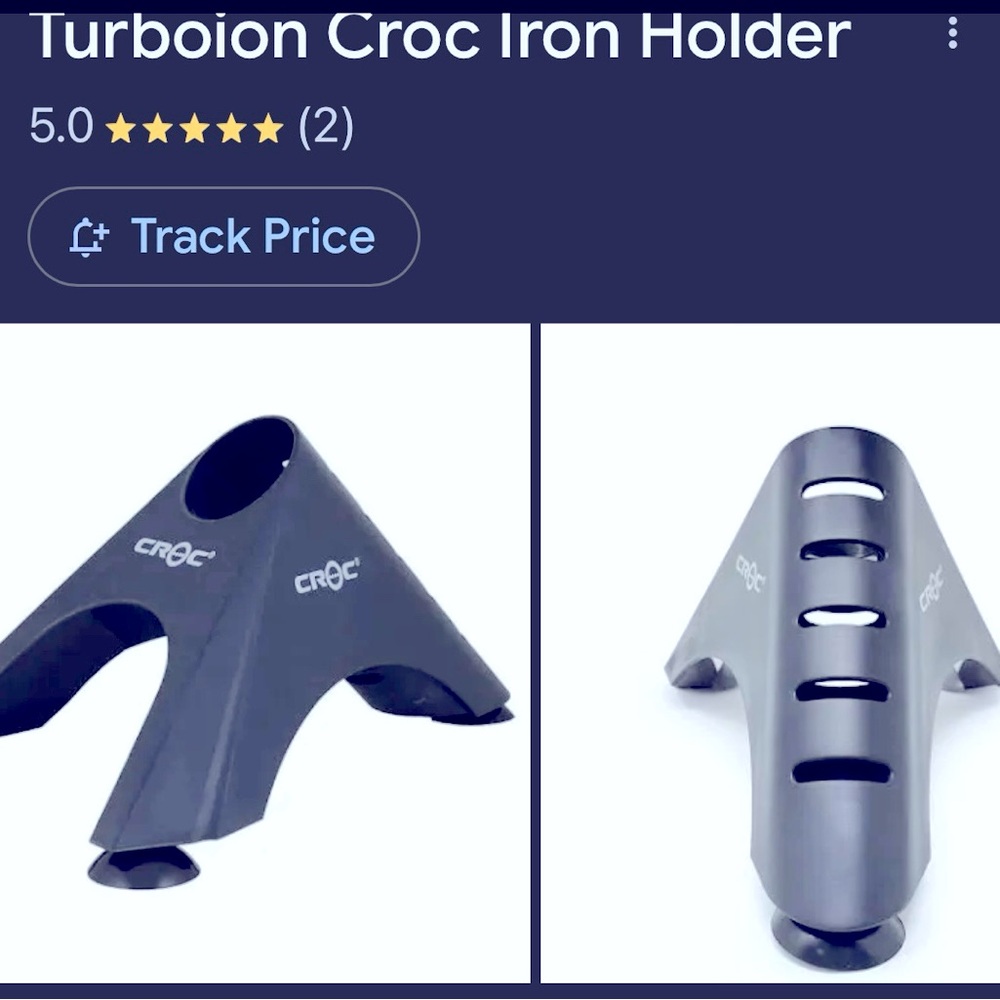 🔥NEW Turboion Croc Flat or Curling Iron Holder.